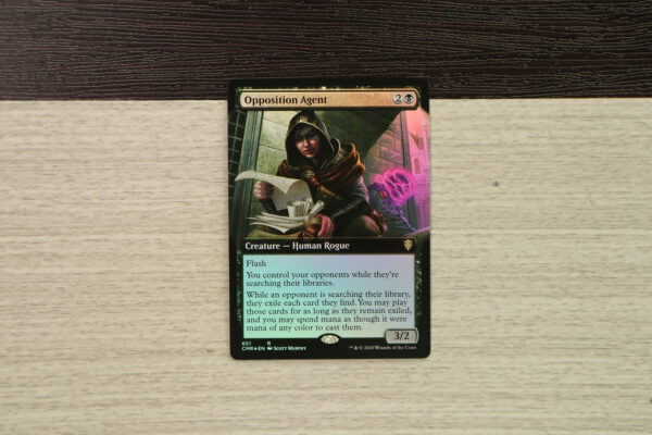 Opposition Agent extended art Commander Legends (CMR) foil