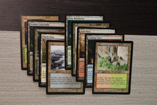 10 pieces per set fetch lands fixed set mtg proxy magic the gathering tournament proxies GP FNM available