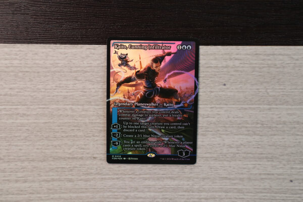 Kaito, Cunning Infiltrator #424 FDN foil