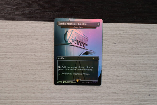 Arcane Signet #908 Earth's Mightiest Emblem SLD foil